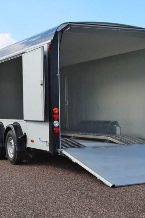 Remorque fermée aluminium & fibre CUNI ONNE ROCKET XL