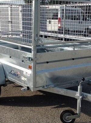 Remorque LIDER robuste – 1 essieu – PTAC 750 kg
