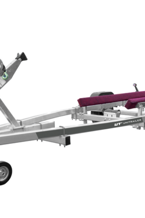 Remorque porte bateau UNITRAILER JET ALU PTAC 750 kg